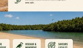 Lagune de Somone et mangrove préservée